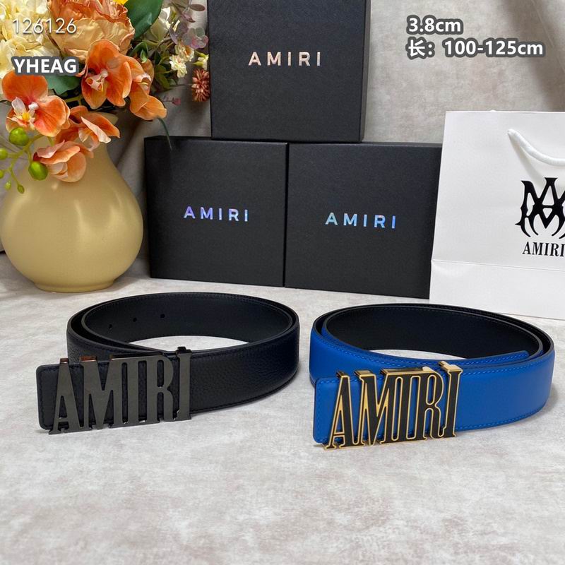 Amiri belt 38mmX100-125cm 8L20